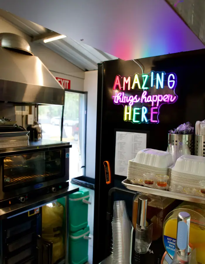 Interior: amazing things happen here