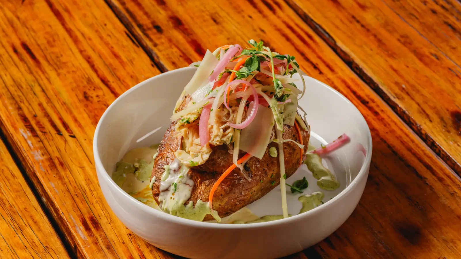 Papa asada rellena de Mira Que Papa
